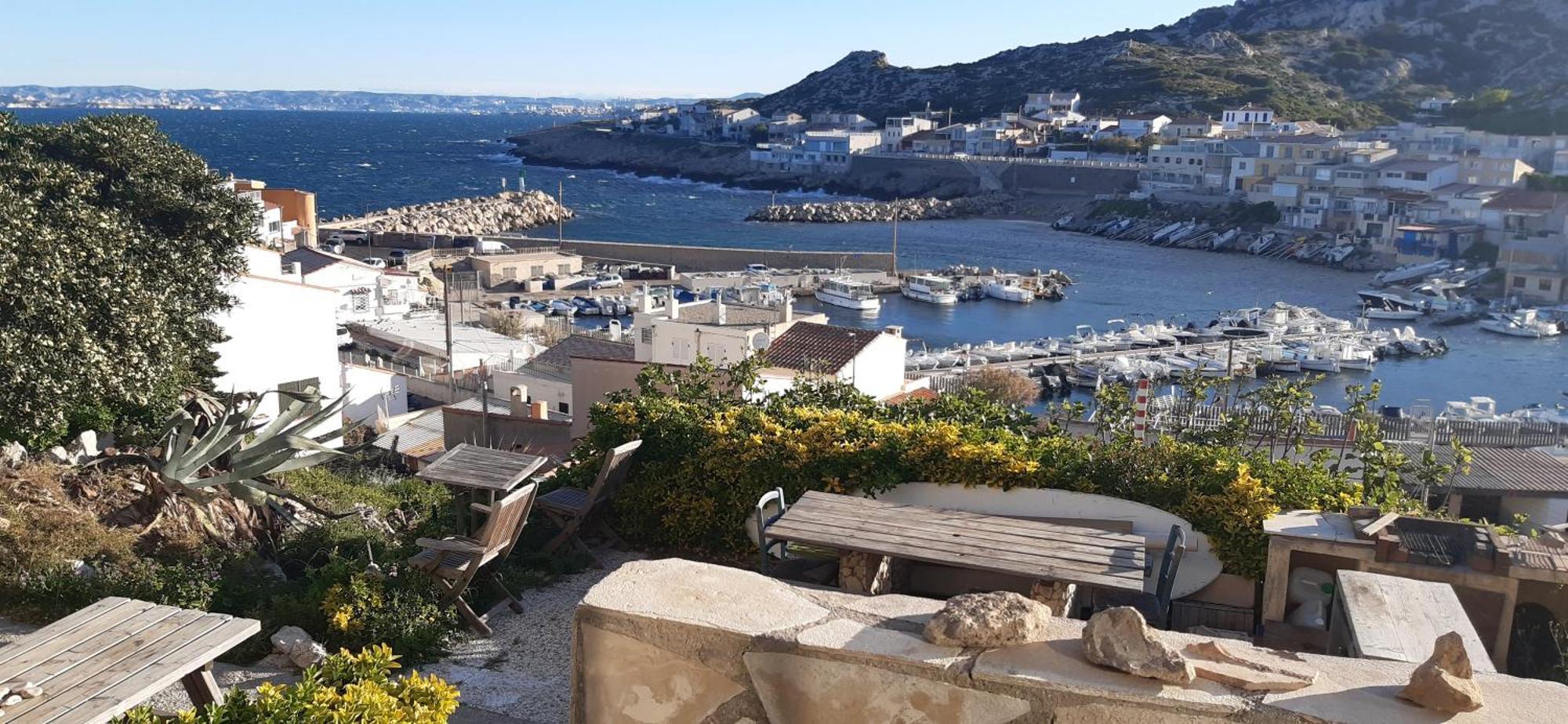 Cabanon Vue Mer Et Calanques Les Goudes Marseille Ngoại thất bức ảnh