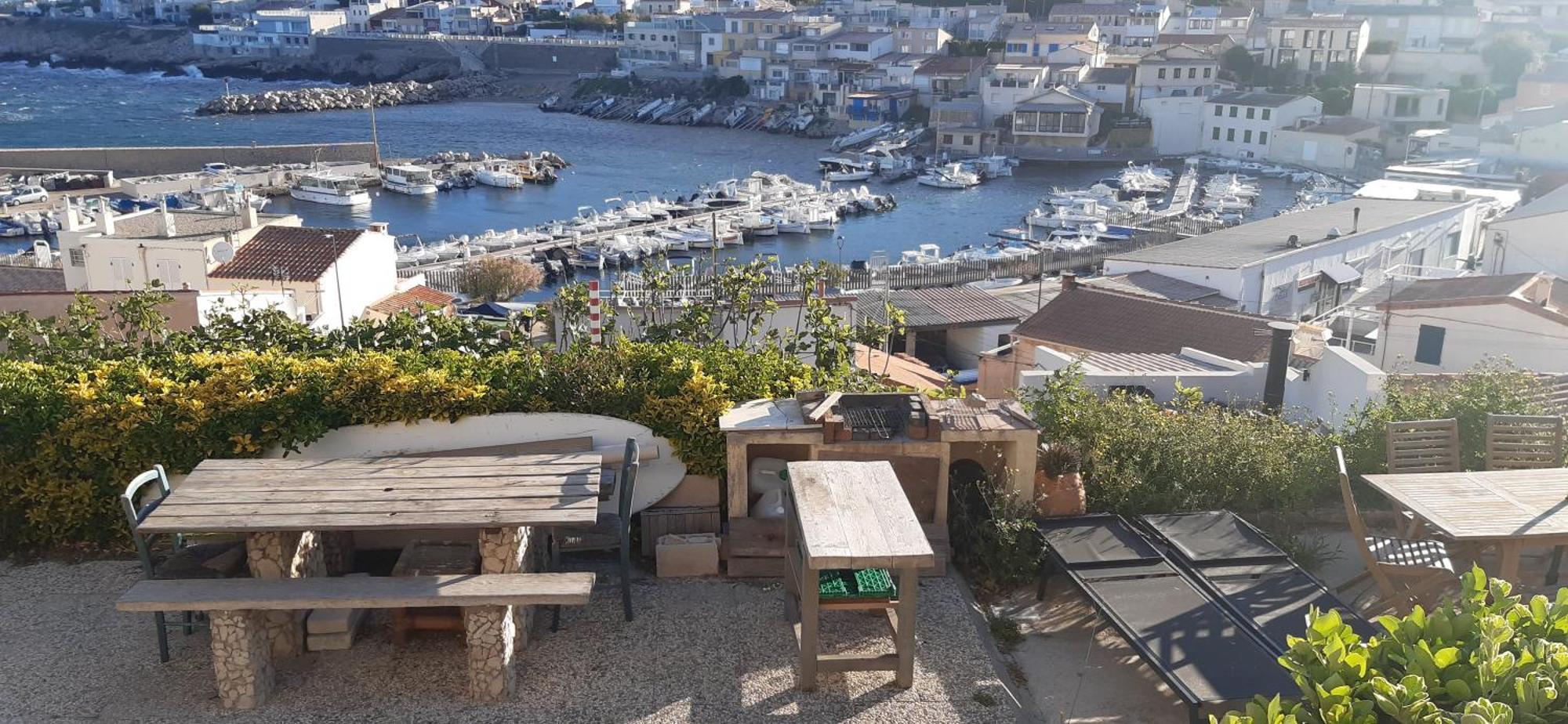 Cabanon Vue Mer Et Calanques Les Goudes Marseille Ngoại thất bức ảnh