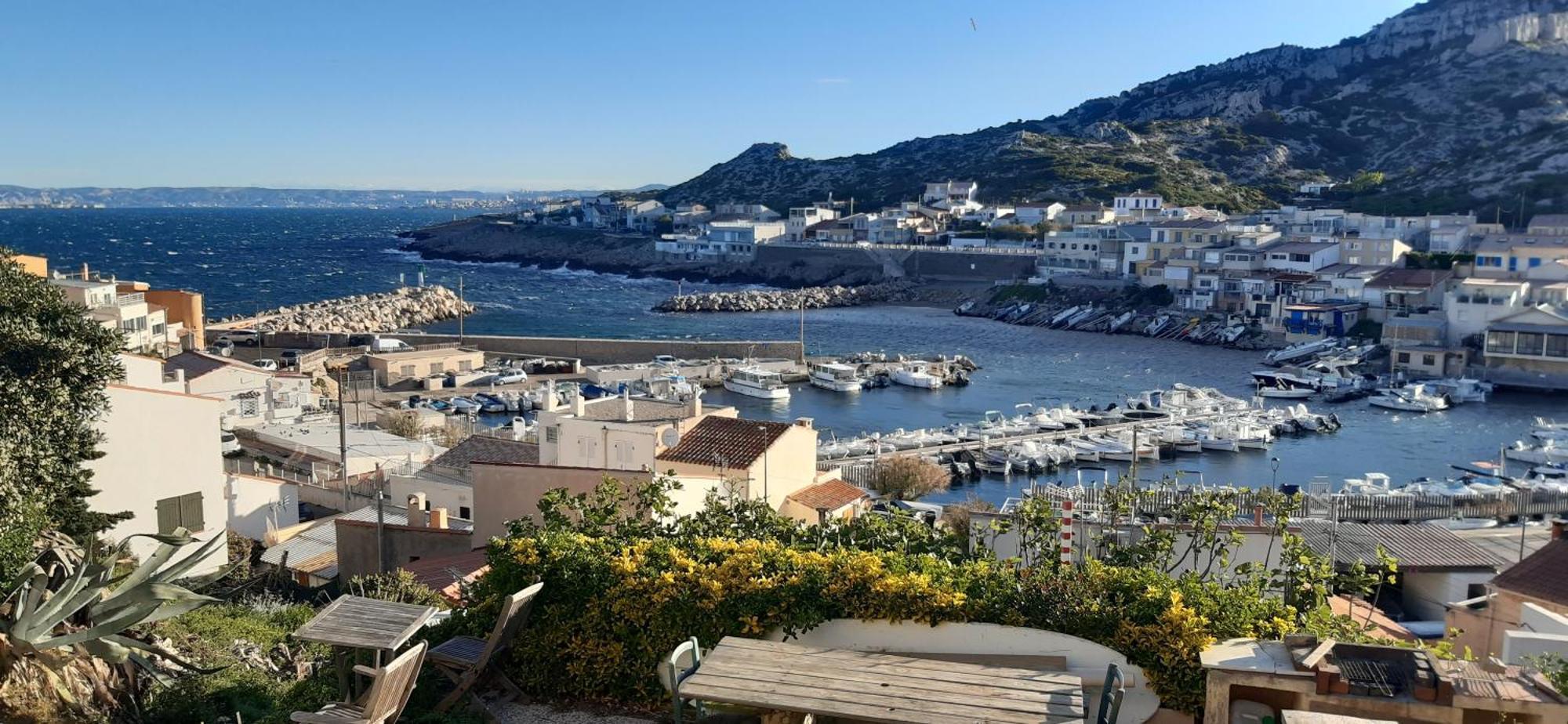 Cabanon Vue Mer Et Calanques Les Goudes Marseille Ngoại thất bức ảnh
