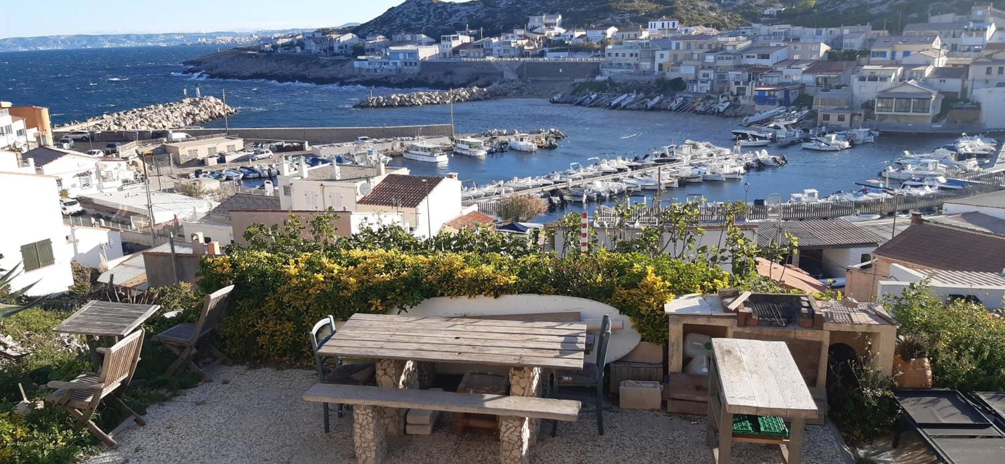 Cabanon Vue Mer Et Calanques Les Goudes Marseille Ngoại thất bức ảnh